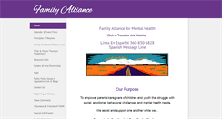 Desktop Screenshot of familyallianceformentalhealth.com