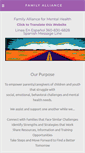Mobile Screenshot of familyallianceformentalhealth.com